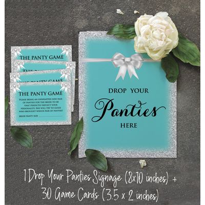 50 Cartões de Jogo Nupciais com Glitter para Chá de Noiva e Despedida de Solteira Atacado, Quadrados em Branco para Preencher - Inkdotpot 8,89 Cm × 6,35 Cm / Azul - Jogos