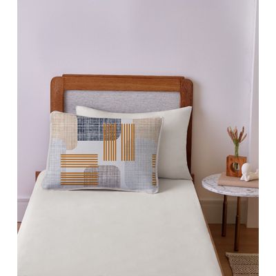 Jogo de Cama Solteiro 2pçs Vivaldi Bege UN / Bege
