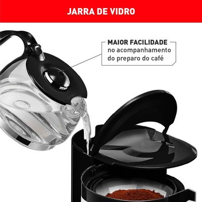 Cafeteira Elétrica Arno Perfectta Inox 0,6L CFPI 127V 127V