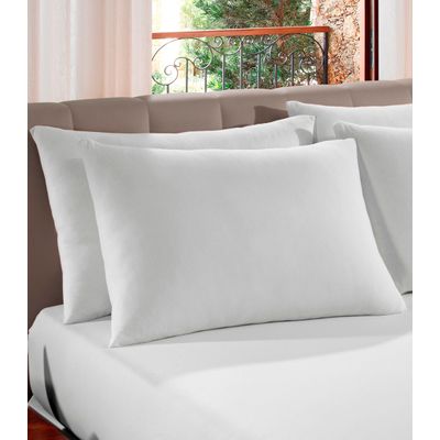 Kit 4 Fronhas em Malha Lisa Vivaldi Branco UN / Branco