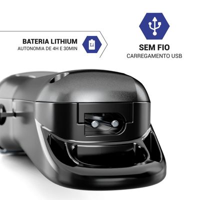 Máquina de Cortar Cabelo Philco 8 Acessórios 10W PCR07 Bivolt