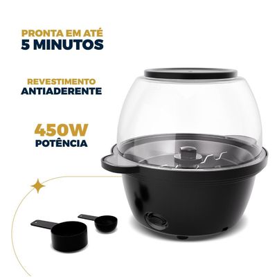Pipoqueira Britânia com Balde de Pipoca Antiaderente BPI06A 127V