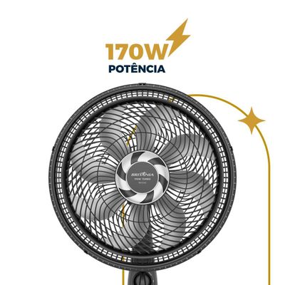 Ventilador de Coluna Britânia 8 Pás de 40cm 170W BVC42A 220V