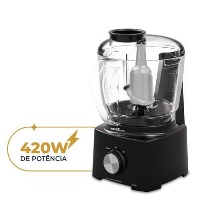 Processador Britânia 420W 1 Velocidade Preto BMN04A 127V