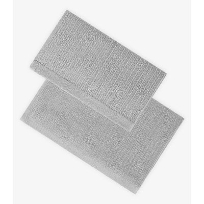 Kit Toalha De Rosto E Banho Algodão Rovitex Home Cinza UN / Cinza