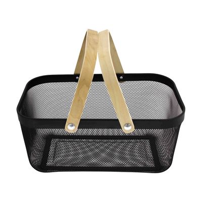 Cesto Organizador Casita Importante com Alça 40x28x18cm 1 Peça - Item Sortido