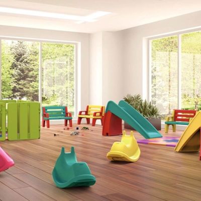 Banco Infantil Tramontina Pause Colorido Desmontável Criança