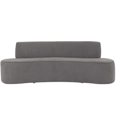 Sofá 02 Lugares 150cm Mônaco Bouclé Cinza - Nexta Casa