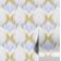 Papel de Parede com Estampa Ikat Rosa, Vinil Autoadesivo, Envelopamento Fácil DIY para Quarto Infantil e Sala de Brincar - S4Sassy 63,5 cm (L) × 304,8 cm (C) / Rosa - Vinil Liso
