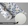 Papel de Parede Monocromático Autoadesivo com Pássaros e Ramos, Vinil Azul Removível DIY para Parede de Entrada, Decoração Fácil - S4Sassy 63,5 cm (L) × 609,6 cm (C) / Azul - Vinil Texturizado