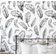 Papel de Parede Adesivo Vinil com Estampa de Penas, Cinza Boho, para Quarto e Sala, Fácil Aplicação - S4Sassy 63,5 cm (L) × 304,8 cm (C) / Cinza - Vinil Liso