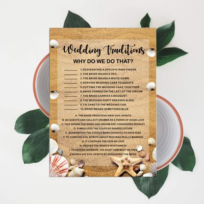 50 Cartões de Jogos de Praia para Chá de Noiva, Casamento e Despedida de Solteira, Quadrados em Branco para Preencher, Atacado - Inkdotpot 12,7 Cm × 17,78 Cm / Bege - Por Que Fazemos Isso?