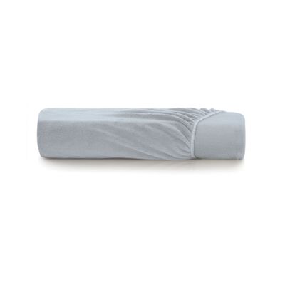 Lençol Plush Queen Com Elástico Altenburg Azul UN / Azul