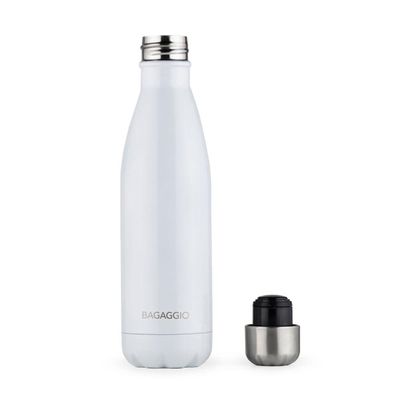 Garrafa Térmica Holográfica Branca 500ml U / Branco
