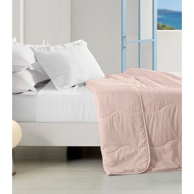 Edredom Verano Queen Toque Acetinado Altenburg Rosa UN / Rosa