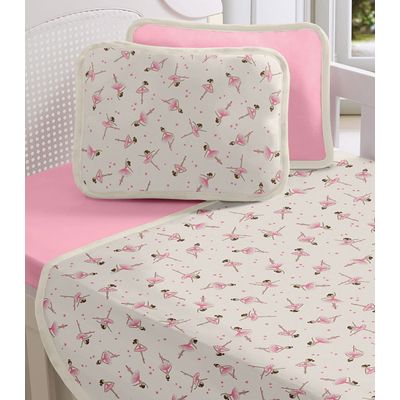 Fronha Avulsa Baby Estampada Vivaldi Rosa UN / Rosa