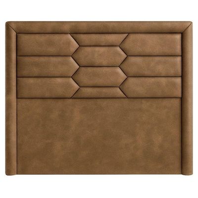 Cabeceira Casal King Cama Box 195 Cm Roma Corano Caramelo - Nexta Casa