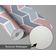 Papel de Parede Autoadesivo Rosa com Estampa Geométrica e Listrada, Vinil Removível para Parede de Destaque no Hall - S4sassy 63,5 cm (L) × 914,4 cm (C) / Rosa - Vinil Texturizado