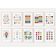 Traceease 10 Cartazes Educativos Laminados para Sala de Aula e Pré-Escola — ABC, Números, Formas, Emoções, Dias da Semana - IBA Crafts 22,86 Cm × 30,48 Cm / Multicolorido