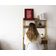 Arte Motivacional de Parede com Frase de George Bernard Shaw para Casa/Escritório, 1 Unidade - Vermelho - Inkdotpot 20,32 Cm × 25,4 Cm / Moldura Branca