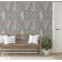 Papel de Parede Prado Botânico Cinza Autoadesivo, Decoração DIY Fácil para Quarto Estilo Fazenda, Sala, Armários - S4Sassy 63,5 cm (L) × 914,4 cm (C) / Cinza - Vinil Liso