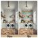 Papel de Parede Autoadesivo Boho Tie-Dye Arco-Íris Vinílico Impermeável Multicor Removível para Inquilinos Quarto/Sala de Jantar - S4Sassy 63,5 cm (L) × 304,8 cm (C) / Multicolorido - Vinil Liso