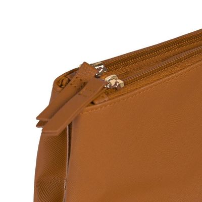 Nécessaire de Viagem Feminina Grande Recortes Floater Caramelo G / Caramelo