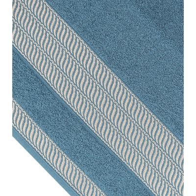 Toalha De Rosto Siena De Algodão Atlantica Azul UN / Azul