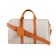 Bolsa de Viagem Feminina Monograma BG Bege G / Bege