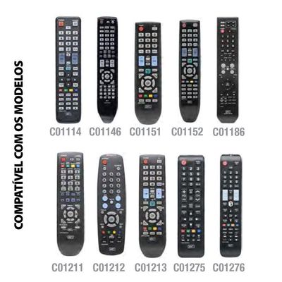 Controle Remoto Mxt 01285 Tv Samsung Smart Tv - Modelos Antigos