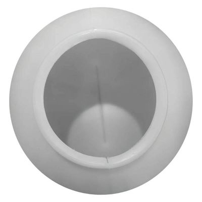 Globo para Poste Iluminação Jardim 15x30cm Leitoso Decorativo Pvc Global Dital