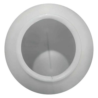 Kit 4 Globos para Poste de Jardim Leitoso 15X30cm Iluminação Externa PVC Global Dital