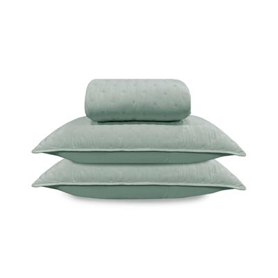 Cobre Leito Queen Soft Dream Vivaldi Verde UN / Verde