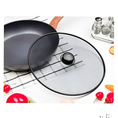 Tela Tampa Protetora Anti Respingo 33cm Panelas Frigideira - Bloqueia Respingos De óleo E Líquidos Quentes
