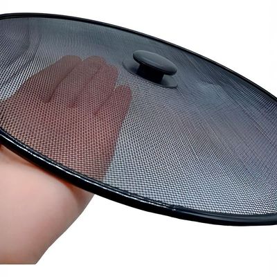 Tela Tampa Protetora Anti Respingo 33cm Panelas Frigideira - Bloqueia Respingos De óleo E Líquidos Quentes