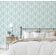 Papel de Parede Contorno Floral Verde, Vinílico Autoadesivo, Revestimento Decorativo DIY Fácil para Quarto, Sala e Ambientes - S4Sassy 63,5 cm (L) × 914,4 cm (C) / Verde - Vinil Liso