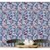 Papel de Parede Autoadesivo Pássaros e Frutas Azul, Vinil Removível DIY, para Parede de Destaque na Entrada, Solução Fácil - S4sassy 63,5 cm (L) × 609,6 cm (C) / Azul - Vinil Liso