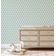 Papel de Parede Adesivo Vinílico, Mini Folhas Chique, Impermeável Verde, para Quartos, Salas e Armários - S4Sassy 63,5 cm (L) × 304,8 cm (C) / Verde - Vinil Liso