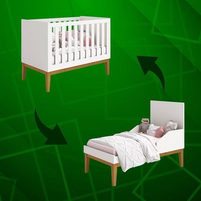 Berco Noah Classic Branco Fosco - Moveisaqui
