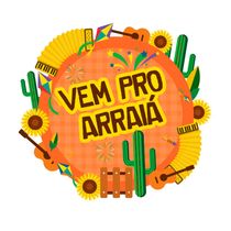 Painel Decorativo Junino de Papel 50x50cm Playfun - Item Sortido