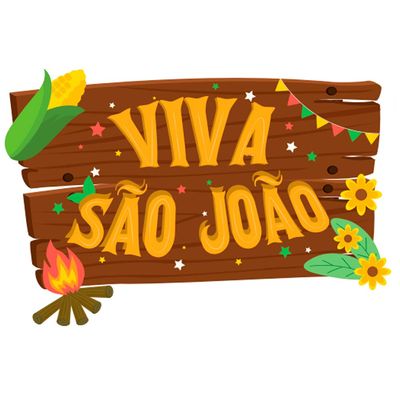 Painel São João de Papel 33X56Cm Playfun