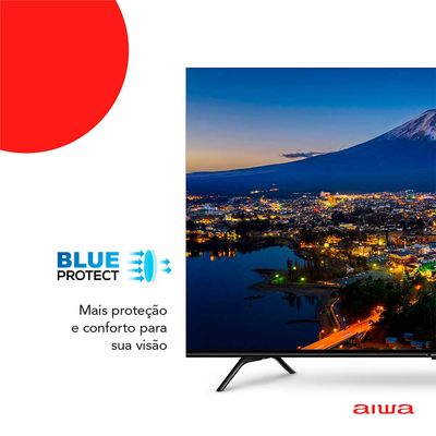 Smart TV AIWA 55” Android 4K Borda Ultrafina Dolby Vision&Atmos AWS-TV-55-BL-01-A