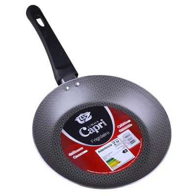 Frigideira Francesa 22cm AA Capri Grafite Luz
