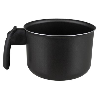 Leiteira 14 cm AA Preto Luz