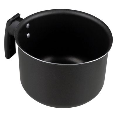 Leiteira 14 cm AA Preto Luz