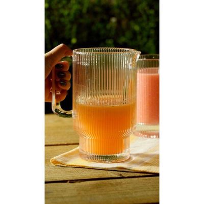 Jarra De Cristal 900 Ml Lines Wolff