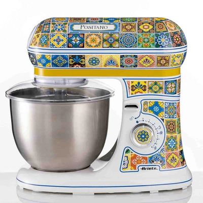 Batedeira Planetária Ariete Positano 5,5l 1200w 220v - Modelo 1588 Design Italiano