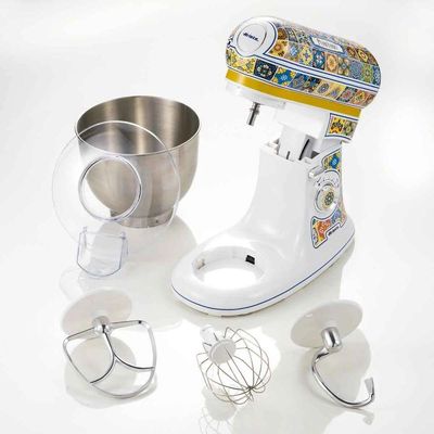 Batedeira Planetária Ariete Positano 5,5l 1200w 220v - Modelo 1588 Design Italiano