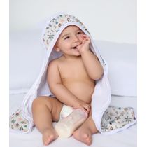 Toalha Com Capuz Bebê Vivaldi Verde