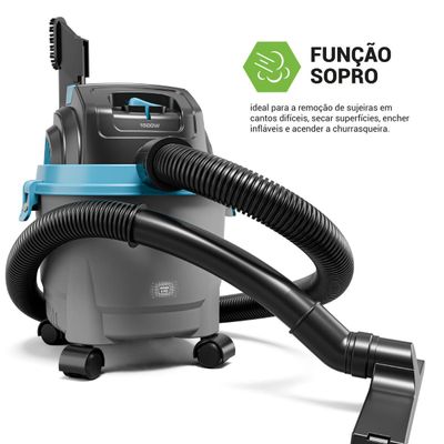 Aspirador de Pó e Água Philco Função Sopro 1500W PAS08A 127V